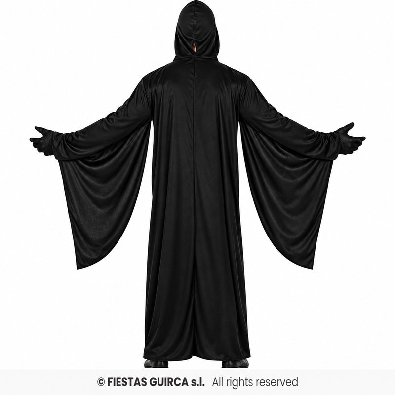 "Schwarzes Phantom" Kostüm für Herren | Tunika mit Kapuze