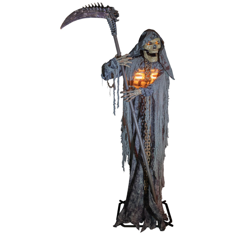 Halloween Standfigur "XXL Sensenmann" - Animatronic | 300 cm