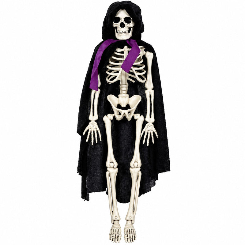 Hängefigur "Skelett Bräutigam mit Umhang" 43 cm | Halloween Dekoration