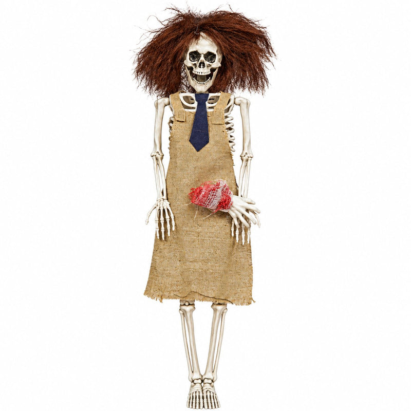 Hängefigur Skelett Metzger „Bones“ 40 cm | Halloween Dekoration