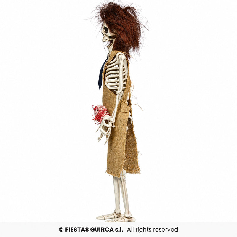 Hängefigur Skelett Metzger „Bones“ 40 cm | Halloween Dekoration