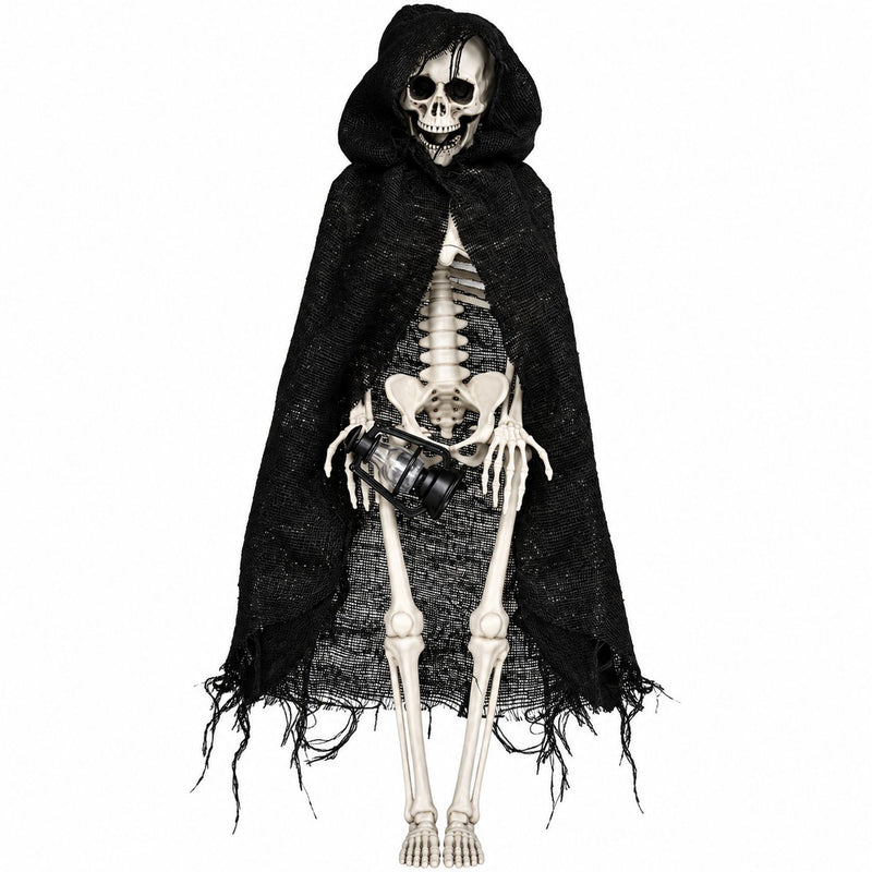 Hängefigur Skelett „Totenwächter“ 40 cm | Halloween Dekoration