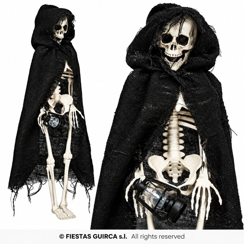 Hängefigur Skelett „Totenwächter“ 40 cm | Halloween Dekoration