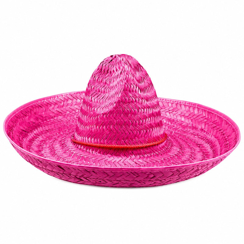 Sombrero "Santiago" Ø 50 cm | Strohhut zum Mexiko Kostüm