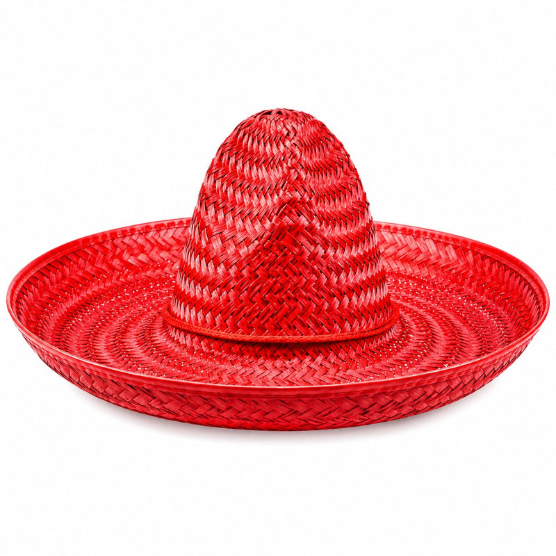 Sombrero "Santiago" Ø 50 cm | Strohhut zum Mexiko Kostüm