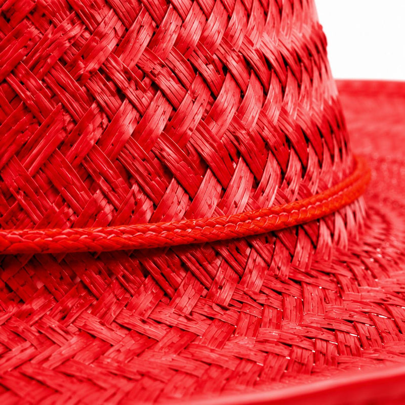 Mexikaner Sombrero mit Troddeln - Ø 60 cm | Rot
