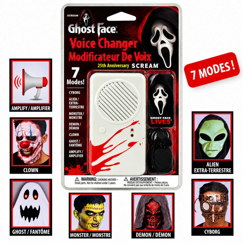 Stimmenverzerrer "Ghost Face™" | 7 Varianten