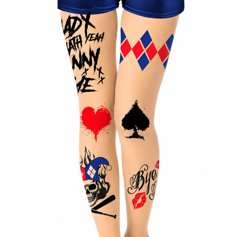 Strumpfhose "Crazy Harlekin" für Damen | Einheitsgröße