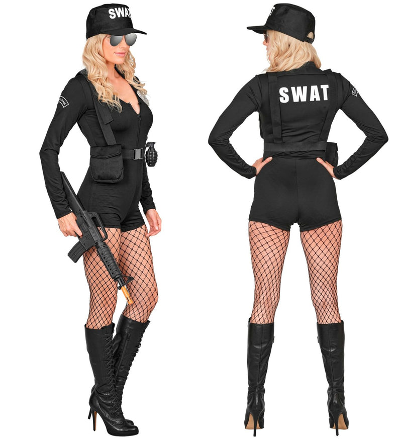 Kostüm S.W.A.T. Agentin für Damen | 4-tlg.