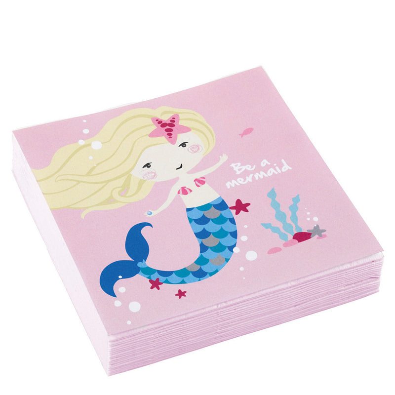 Amscan "Be a Mermaid" Meerjungfrau - Kinder Geburtstag Partydekoration Partygeschirr