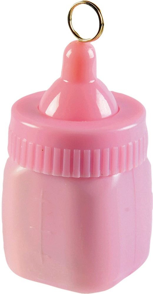 Ballongewicht "Babyflasche" 80g - Rosa