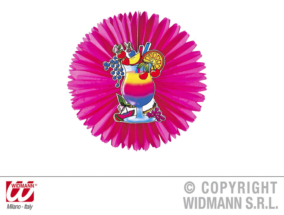Hawaii Dekoration Aloha Rosette 55 cm