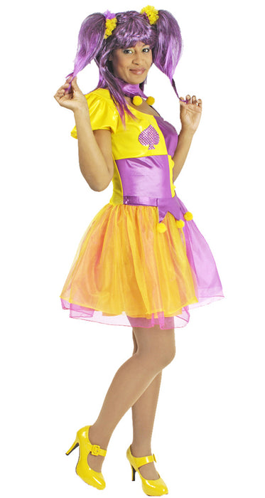 Clown Graziella Kostüm Damen Clownette