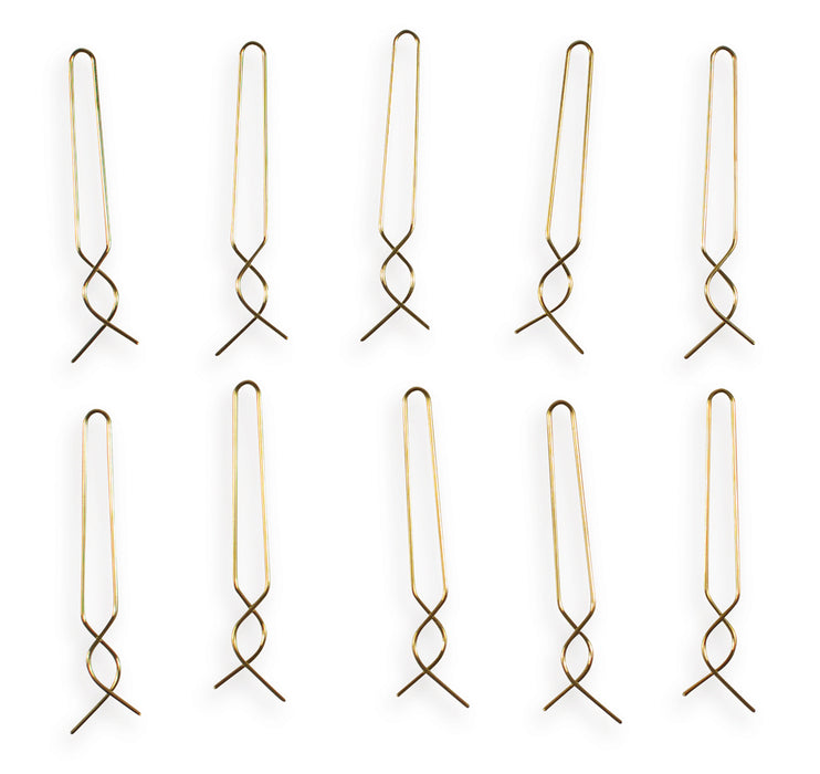 Riffelmacher Flux Plus Baumschmuckaufhänger Kugelaufhänger 50 Stück | Gold