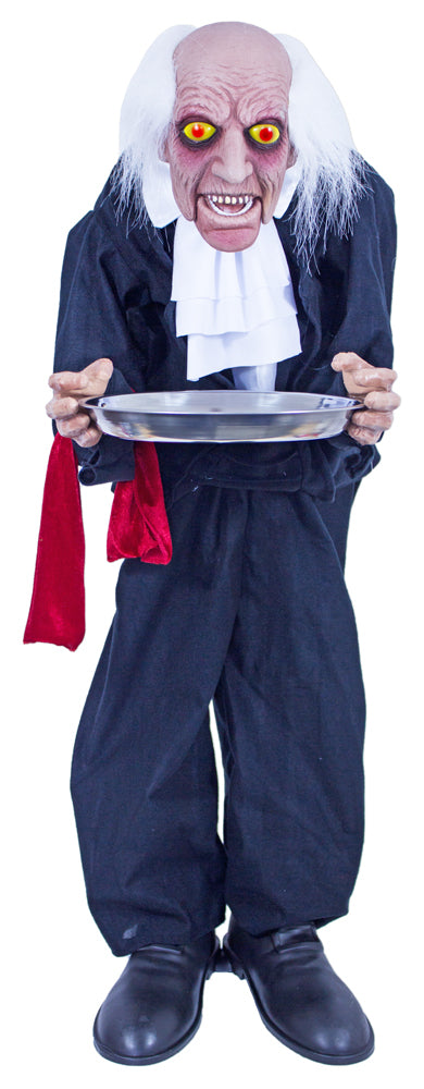 Horror Butler Animiert 90 cm | Halloween Dekoration