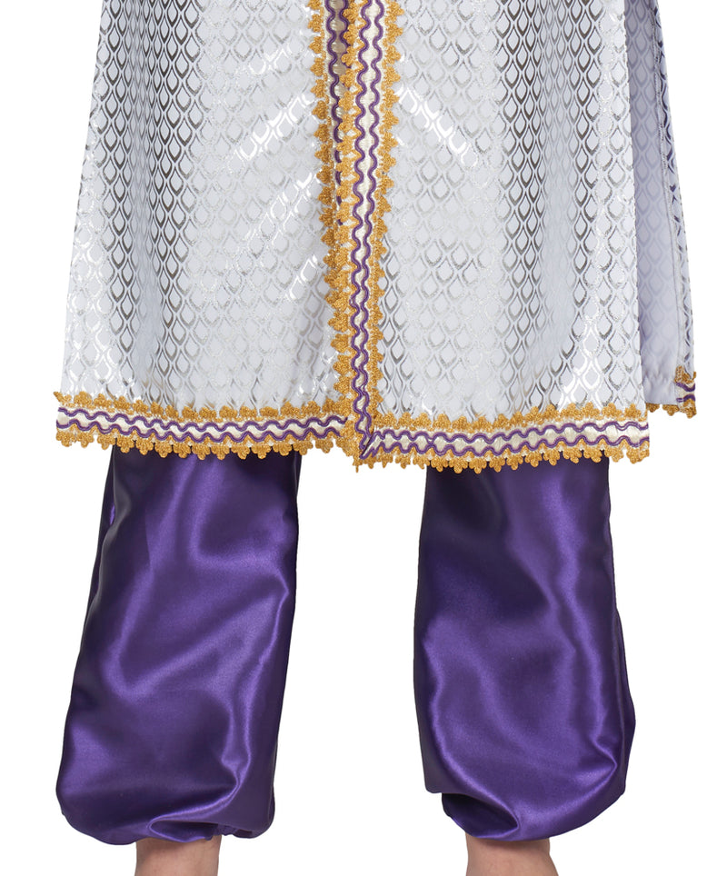 Orientalische Prinzessin Nadira Kostüm für Damen - Weiß / Lila