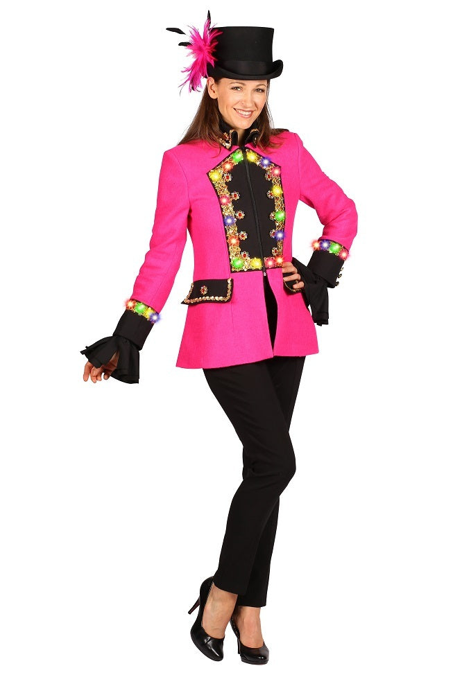 LED Blazer Jacke Shaula für Damen - Pink