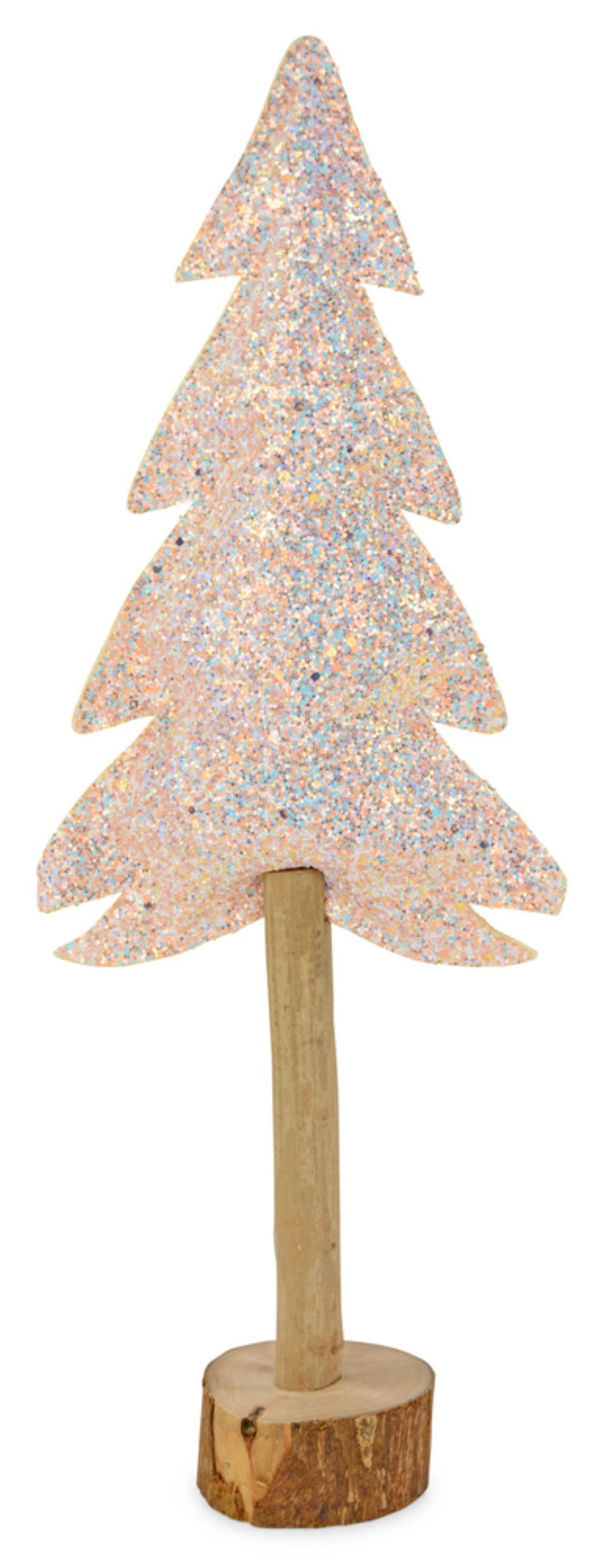 Riffelmacher Tannenbaum stehend 45cm 70116 - Utopiaglitter Rosa
