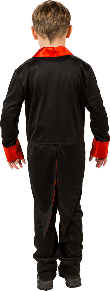 Skelett Kostüm mit Frack für Kinder