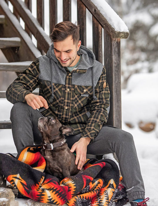 Piz Palü Herren Jacke "Tacherting"  | Olivgrün