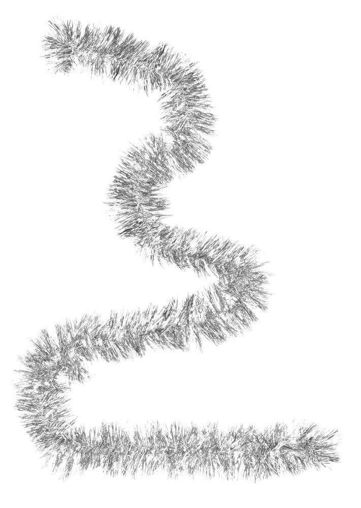 Riffelmacher Weihnachtsgirlande Busch-Mix 2m 37272 - Silber
