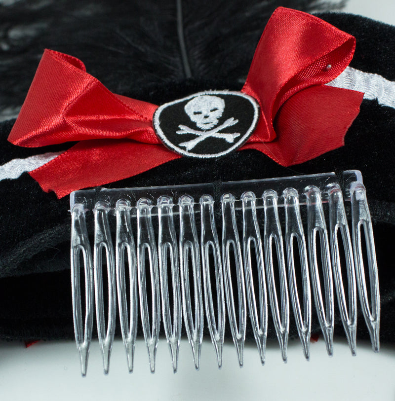 Piratin Sophia Kostüm für Damen - Kleid und Minihut