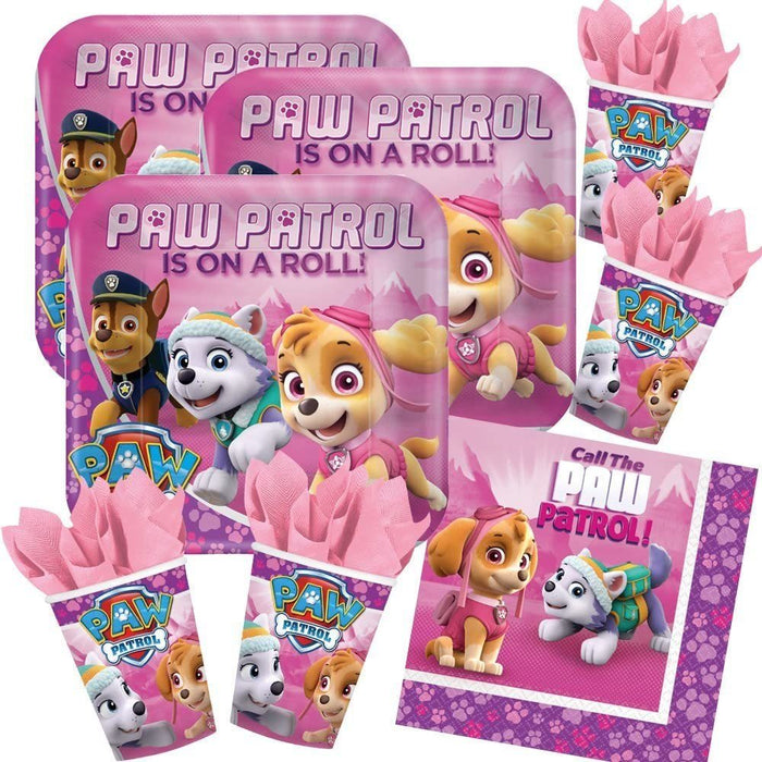 Amscan "Pink Paw Patrol" - Kinder Geburtstag Partydekoration Partygeschirr