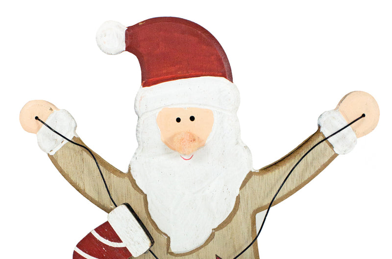 Riffelmacher Weihnachtsmann mit Dekokette 18224 - 28 cm