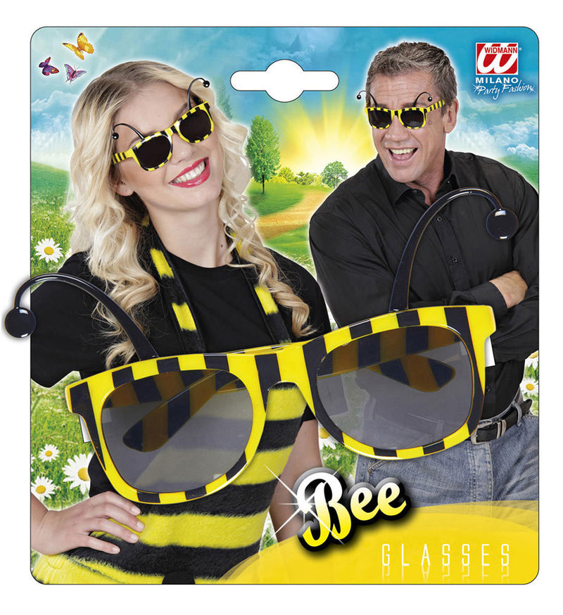 Bienen Brille für Erwachsene | Gelb/Schwarz