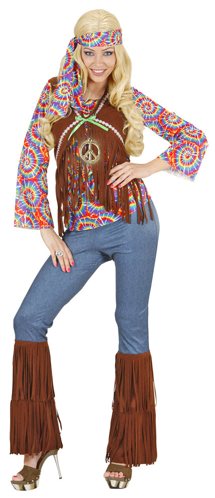 Hippie Retro Kostüm Damen