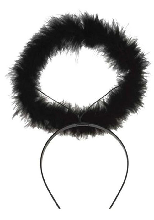 Haarreif "Heiligenschein mit Maraboufedern" | Farbauswahl