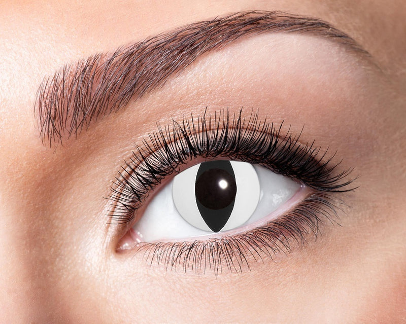 Eyecatcher UV Kontaktlinsen - Flash Black Cat U77 |  Farbige 1-Monatslinsen