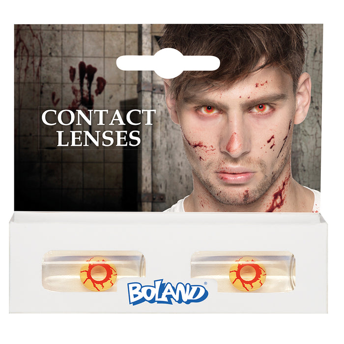 Kontaktlinsen 3-Monats-Motivlinsen - Bloodshot