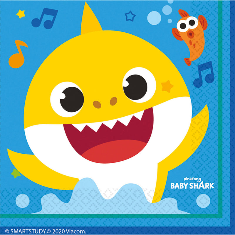 Amscan "Baby Shark" - Hai Kinder Geburtstag Partydekoration Partygeschirr