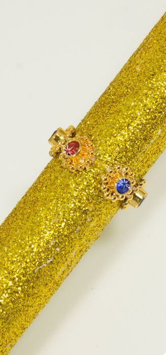 Goldenes Königszepter mit Glitter