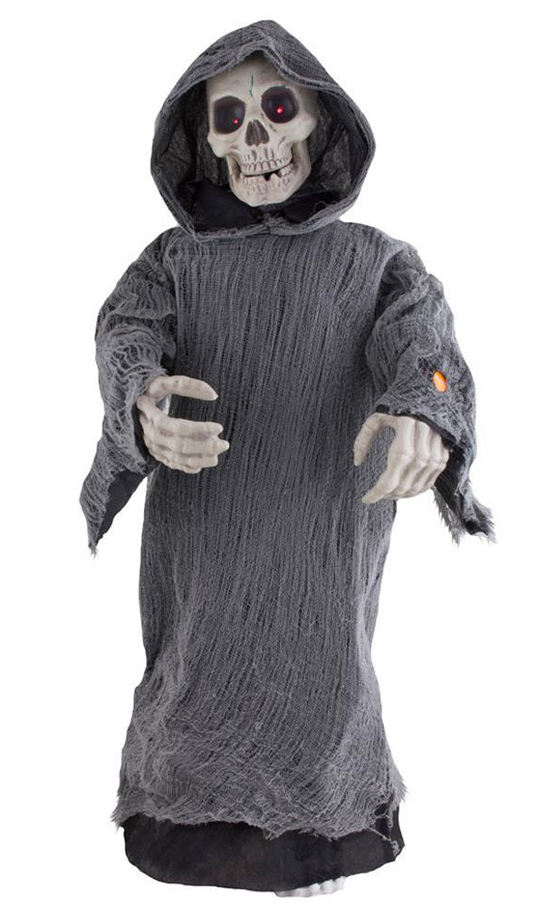 Geister Skelett mit Licht und Sound - 95 cm