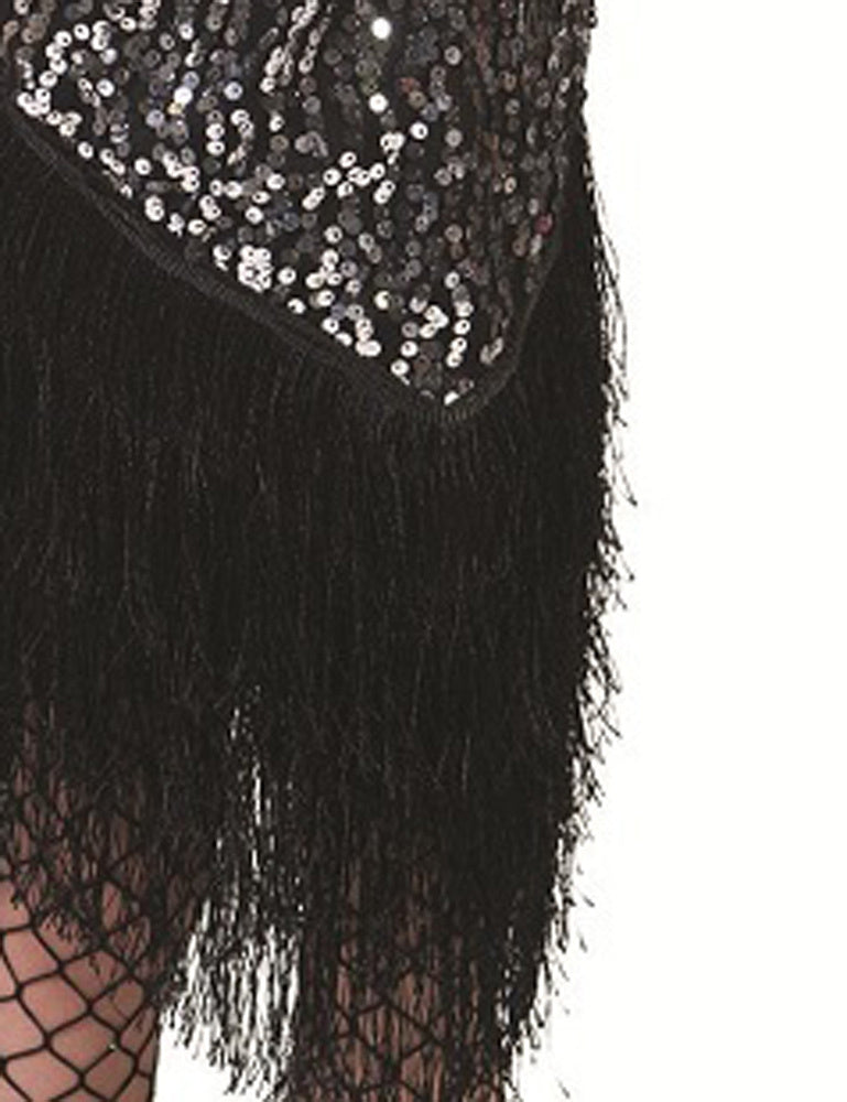 Charleston Kostüm "Marlene" für Mädchen - Schwarz | 20er Jahre Kinderkostüm