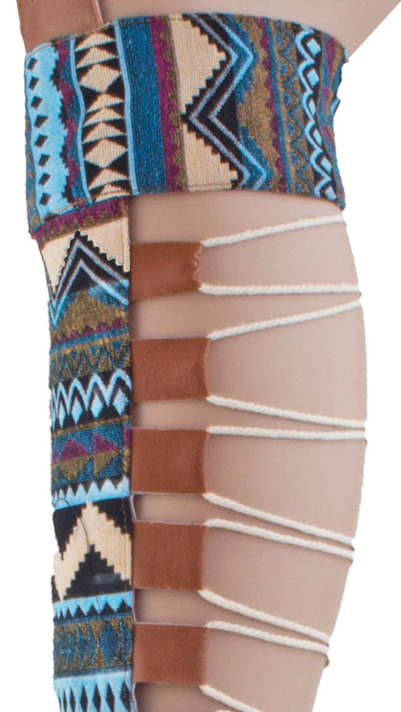 Indianerin "Cherokee" Beinstulpen für Damen