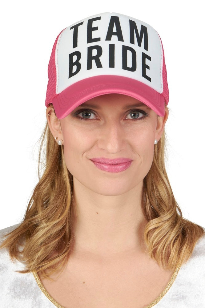 "Bride to Be" Cap Schirmmütze Team Bride | Rosa