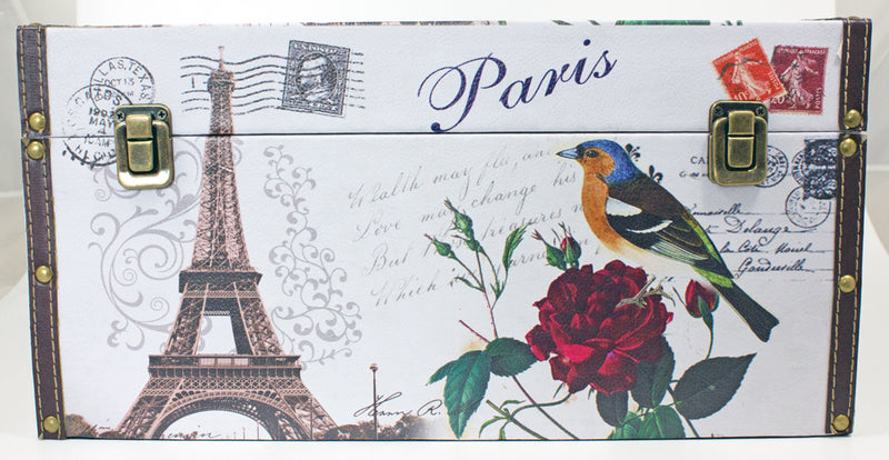 Schmuckkästchen Schatzkiste aus Holz "Paris"