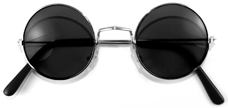 Lennon Brille | 60er 70er Jahre Party Kostüm Zubehör Nickelbrille
