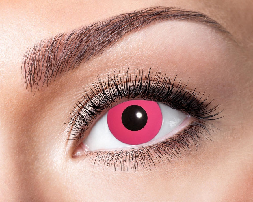 Eyecatcher UV Kontaktlinsen - Flash Pink U74 |  Farbige 1-Monatslinsen