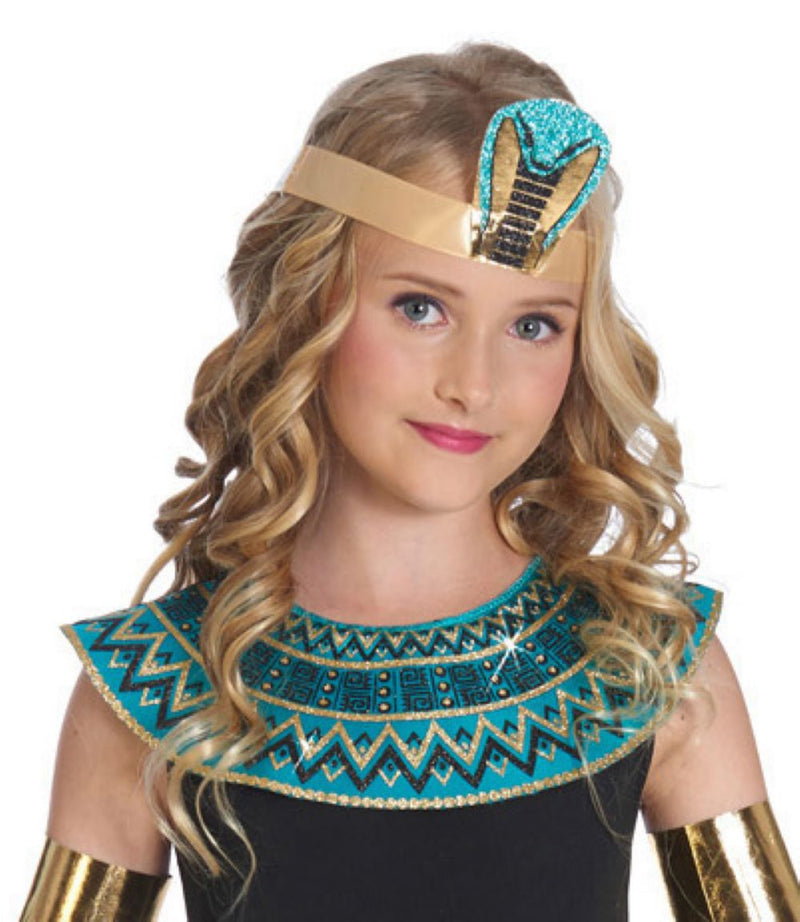 Cleopatra Nilkönigin Kostüm für Mädchen - Schwarz Türkis