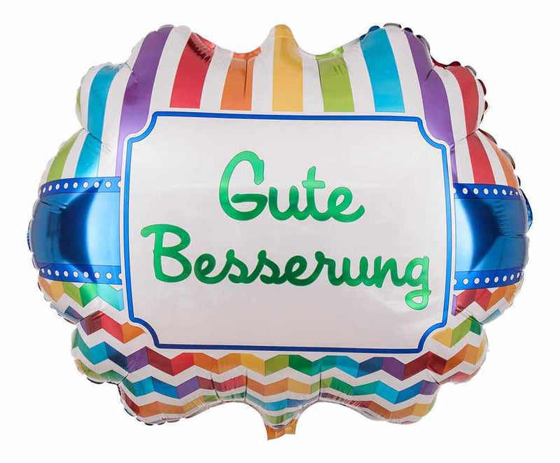 SuperShape Folienballon "Gute Besserung" | 63x55cm