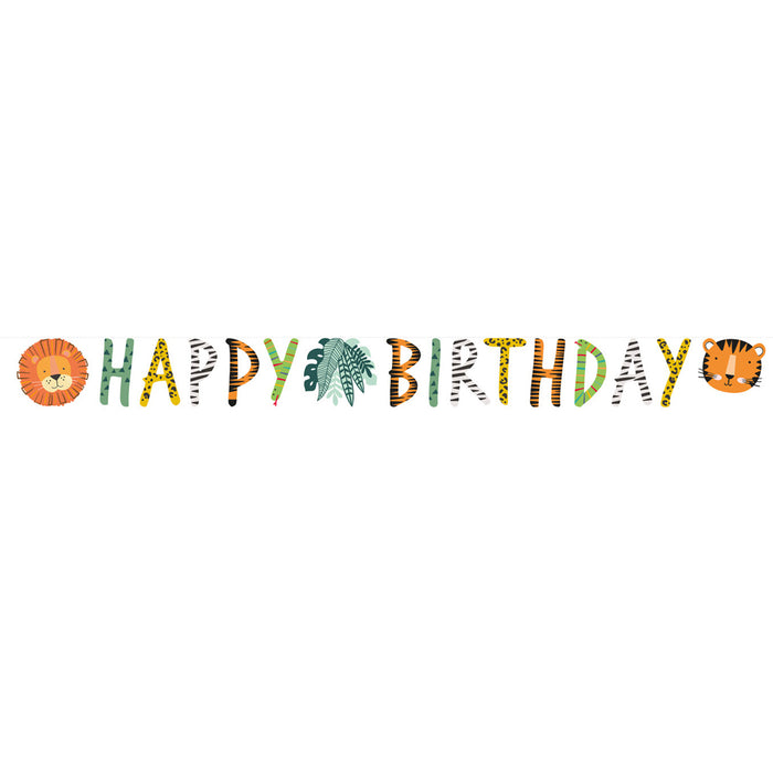 Amscan "Get Wild" Safari Tiere - Kinder Geburtstag Partydekoration Partygeschirr