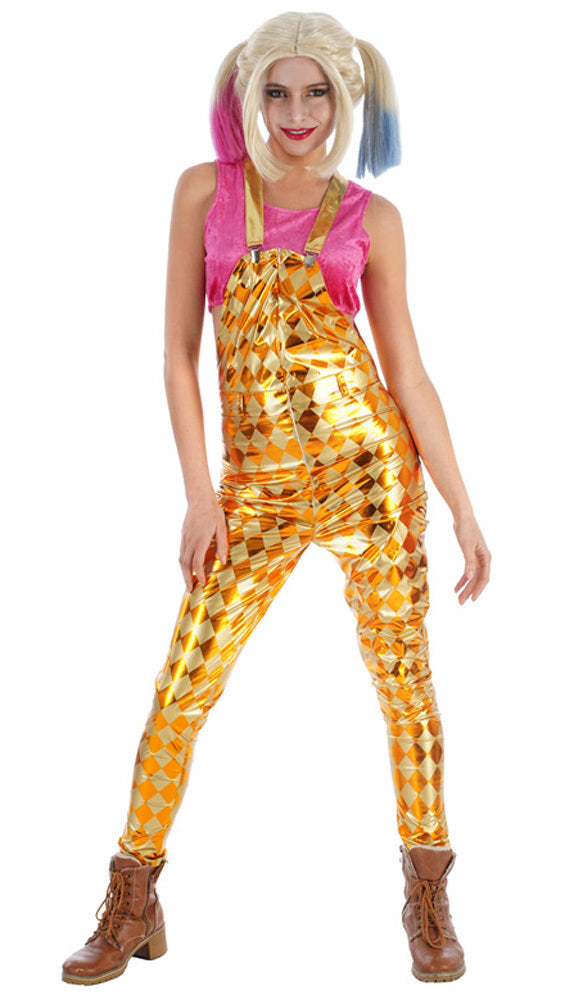 Clown Harley Verrückte Schurkin Kostüm für Damen