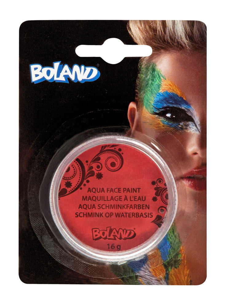 Theaterschminke Aqua Make-up 16g | Rot