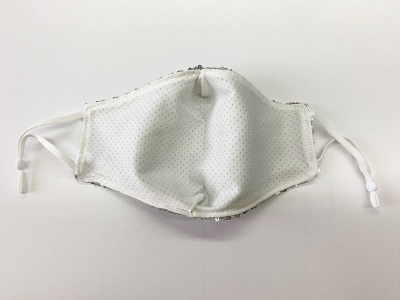 Mund Nase Stoffmaske Gesichtsmaske mit Pailletten - Multicolor