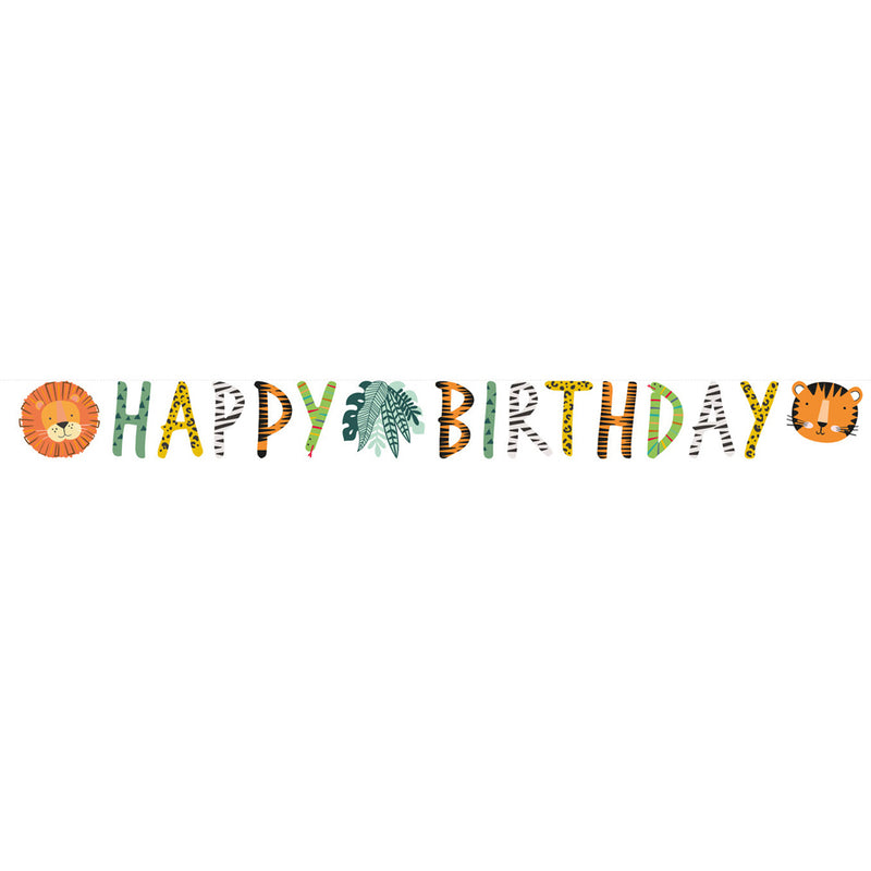 Amscan "Get Wild" Safari Tiere - Kinder Geburtstag Partydekoration Partygeschirr