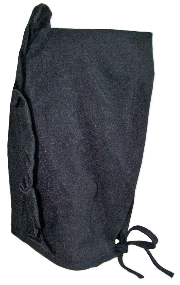 Mittelalter Magd Haube Marktfrau Schwarz